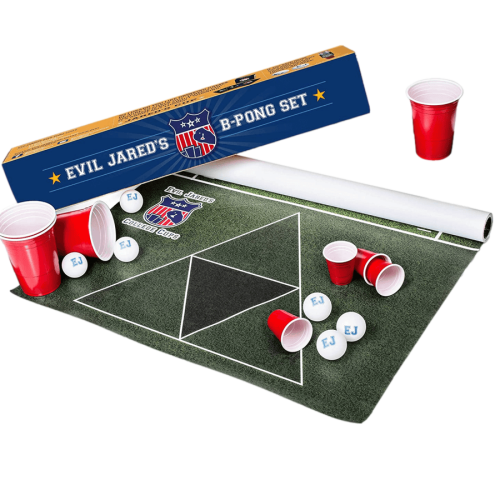 Evil Jared's Beer Pong Matten Set