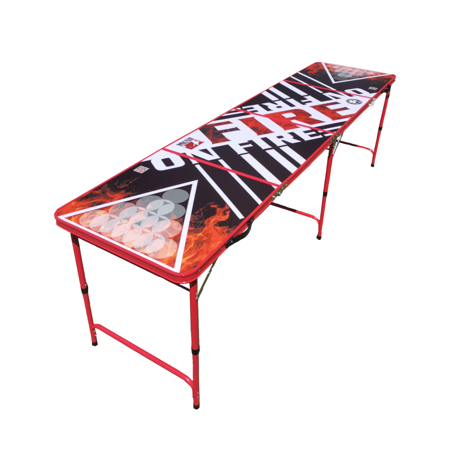 SSOBP PRO ON FIRE Beer Pong Tisch