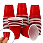Rote Beer Pong Shot Becher - 100 Stk. Schnapsbecher
