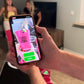 QR-Pong Set Pink - Beer Pong Becher