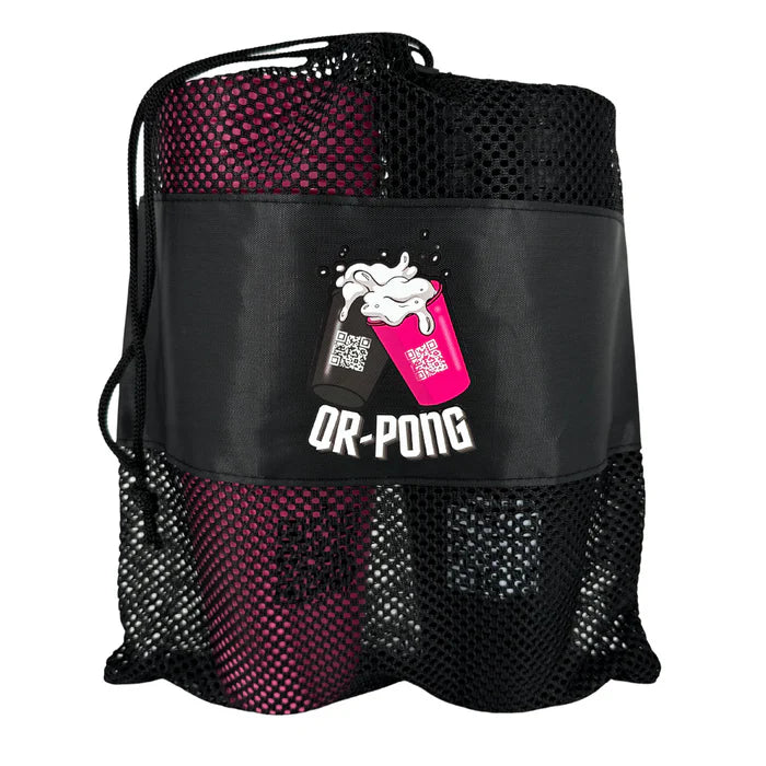 QR-Pong Set Pink - Beer Pong Becher