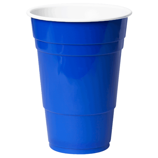Blue Solo Beer Pong Cup